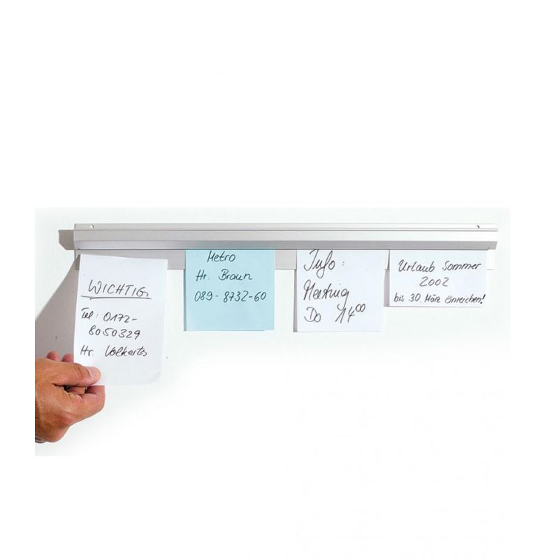 NOTEBORD aluminijski držač sa kuglicama 40cm sivi