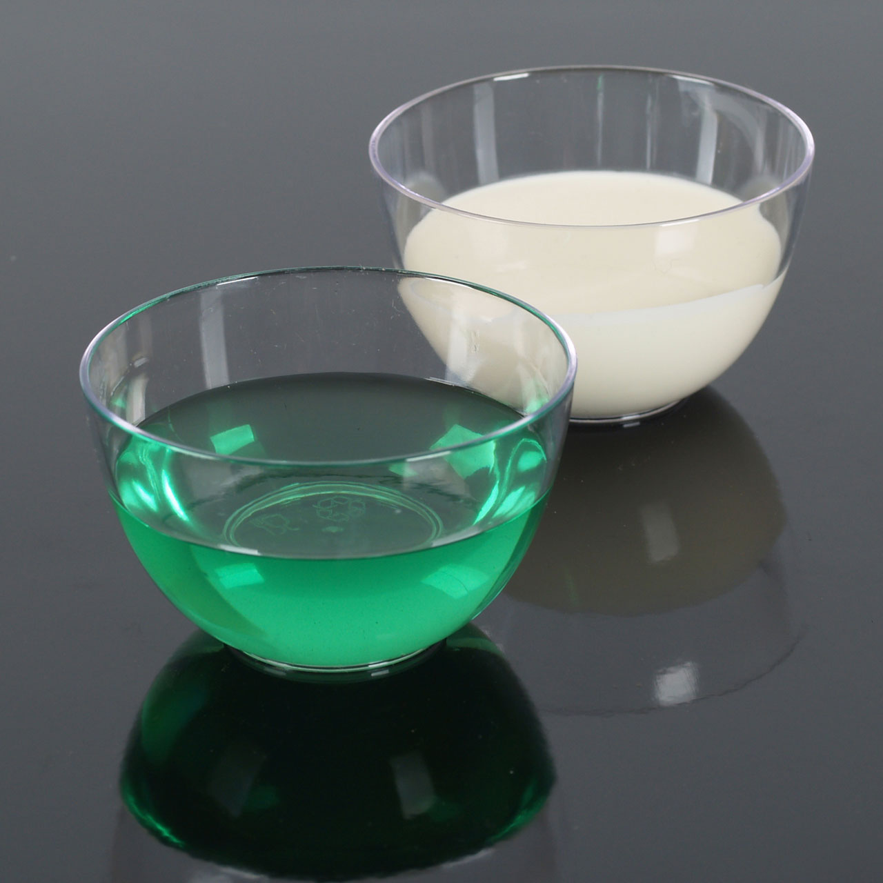 Mini posudica okrugla Ø 7.3cm, visina 4.8cm, prozirna